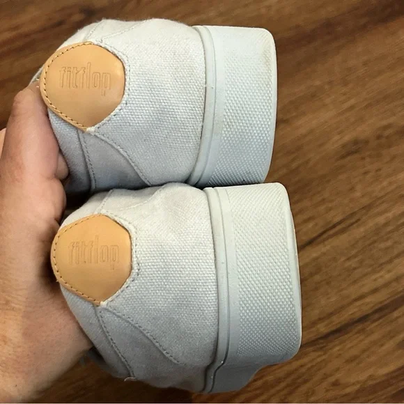 Grey FitFlop Sneakers - Size 11 - Picture 8 of 12